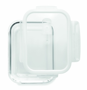 Logo trade promotional gift photo of: Glass lunchbox & PP lid 900ml